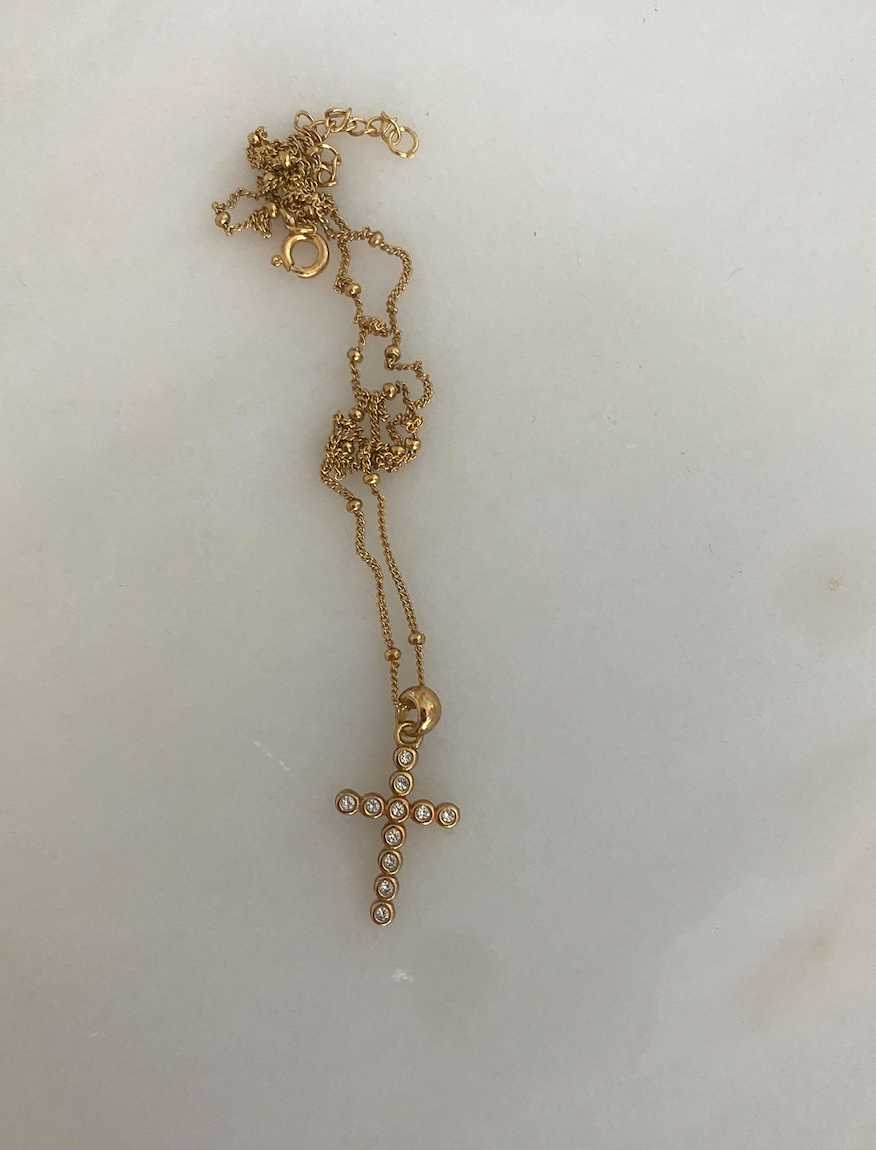 Saint Necklace 18k Gold Plating 45cm