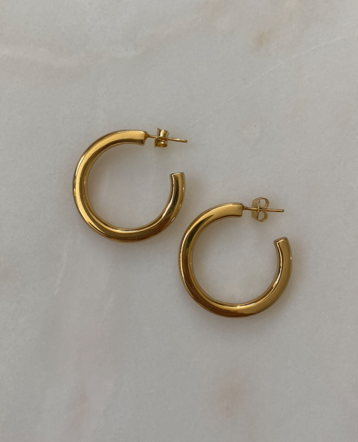 Earth Hoops