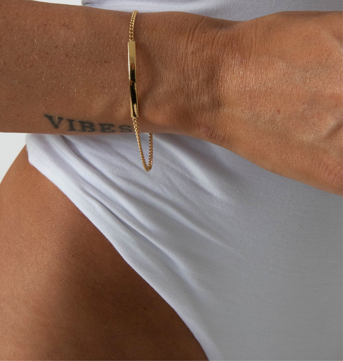 ID bracelet 15cm Adjustable chain