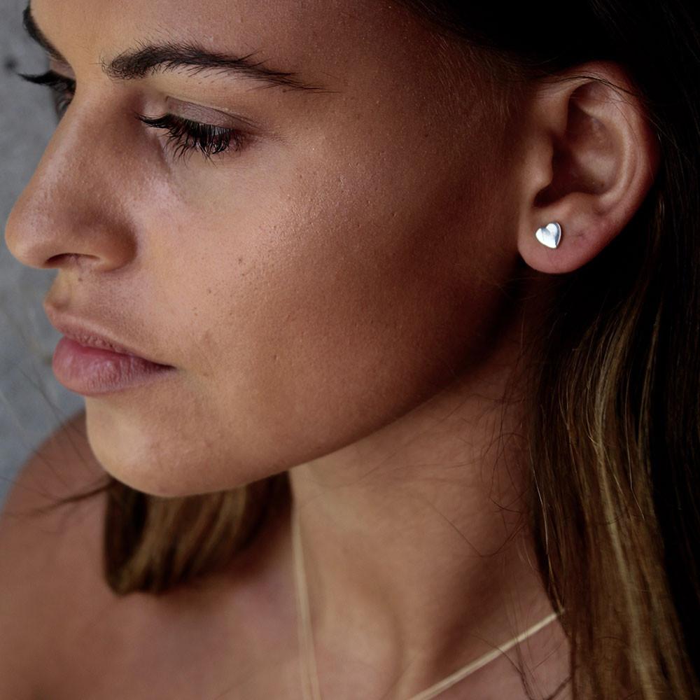 The heart studs - you by me.