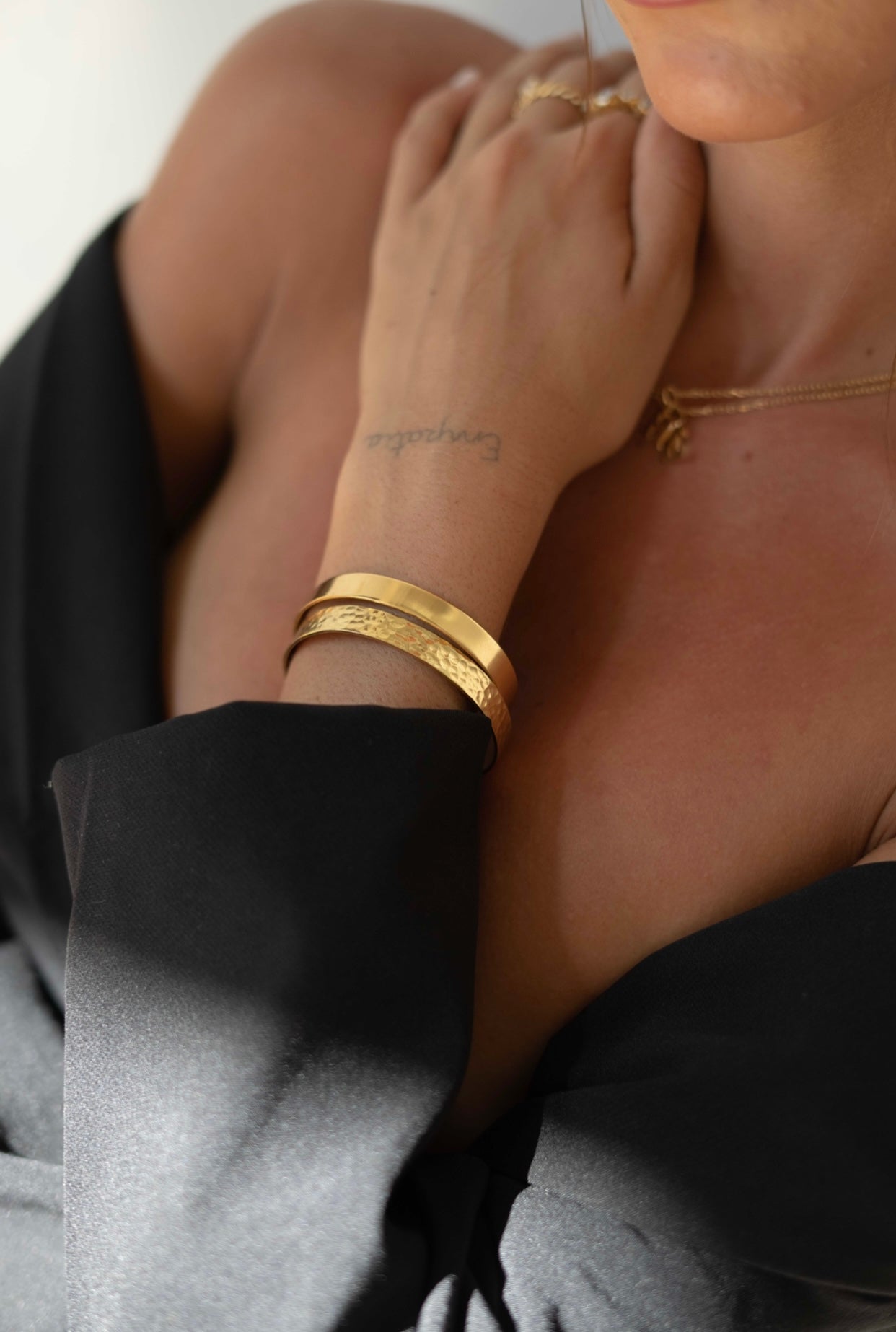 18k Gold Plated Gia Cuff